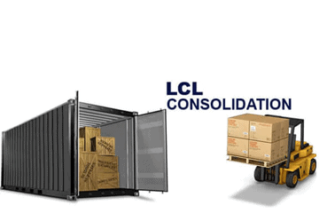 LCL sea shipping
