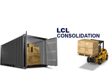 LCL sea shipping