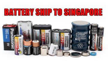 How to ship batteries to Singapore