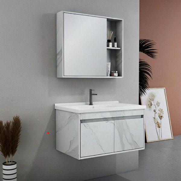 Ceramic Bathroom Vanities with Mirrors