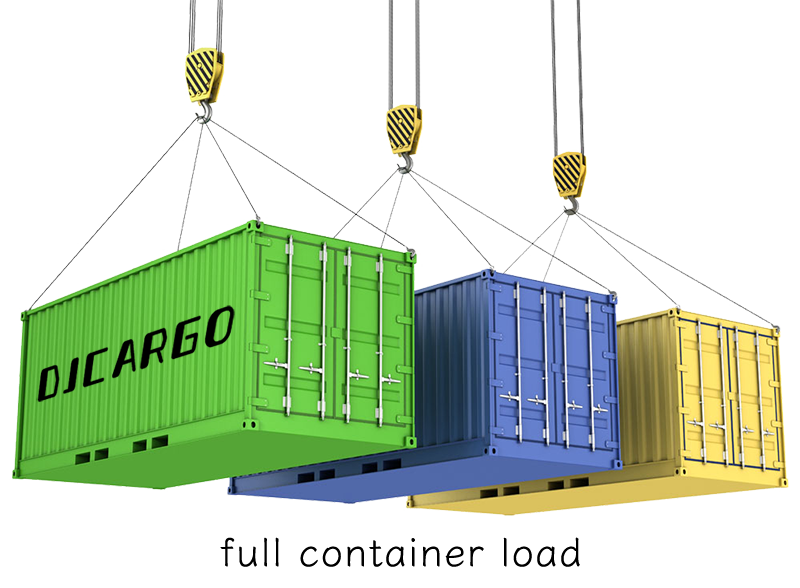 djcargo fcl container shipping services