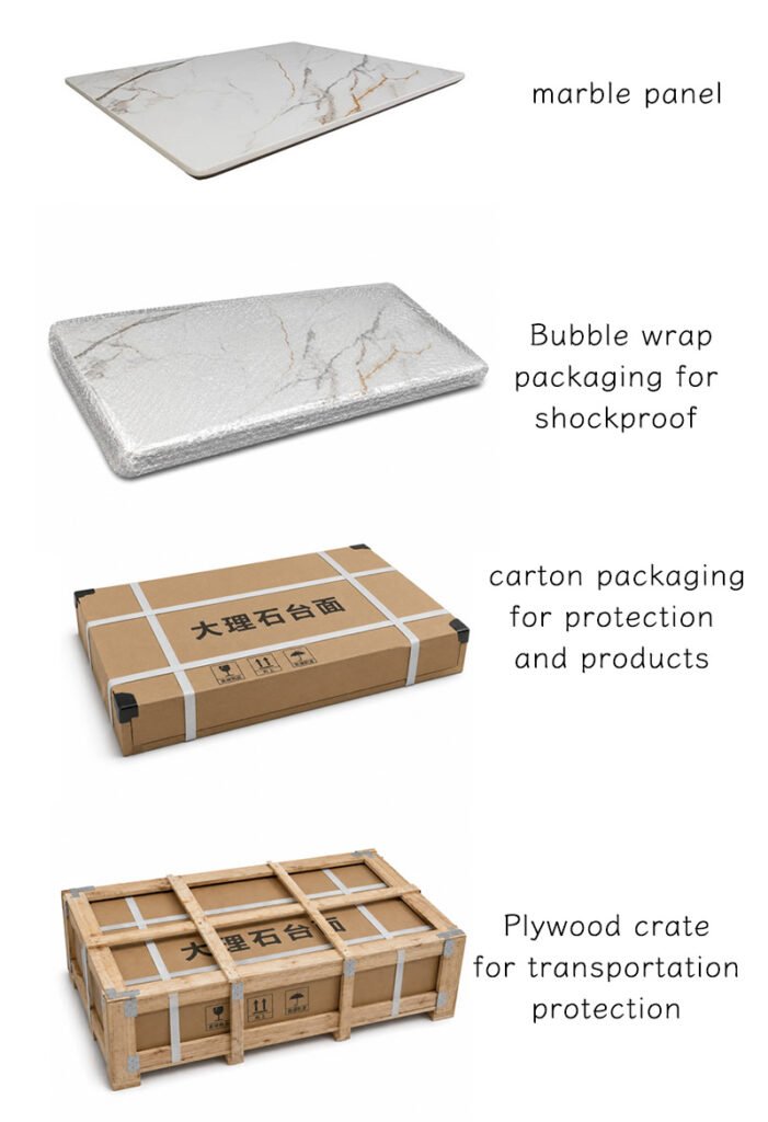 marble panel packaging